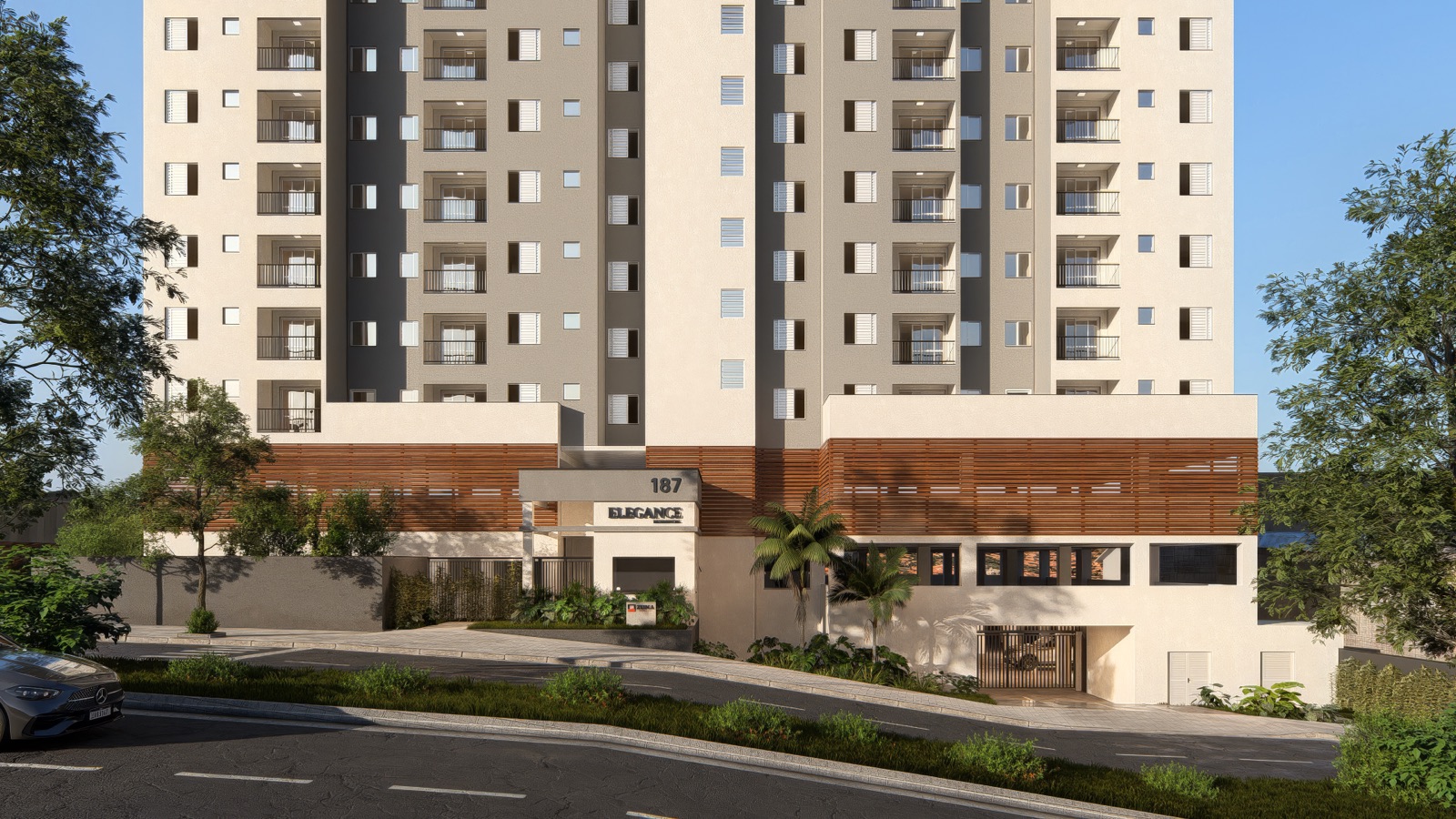 Fachada do Elegance Residencial