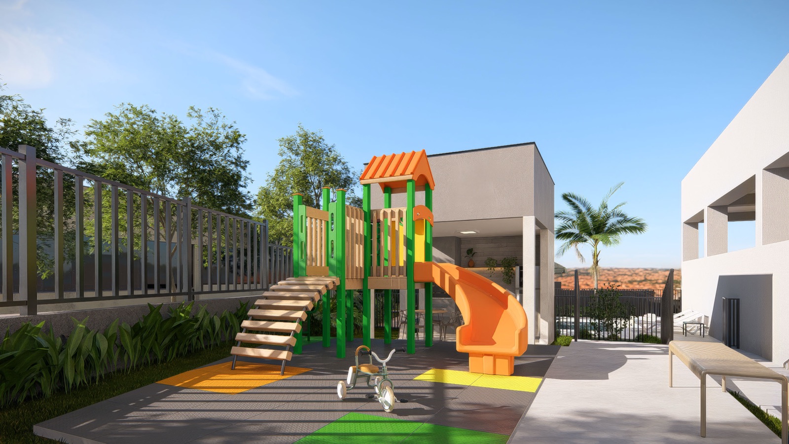 Playground do condomínio